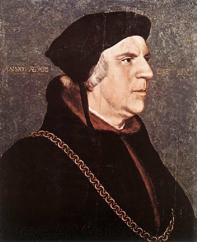 HOLBEIN, Hans the Younger Portrait of Sir William Butts sg
